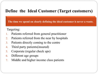 Marketing Plan for Multi Diagnostic Center | PPTX