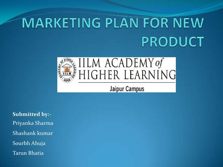 New Product Marketing Plan