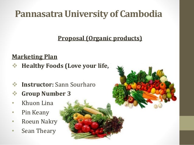 healthy food proposal healthy food proposal