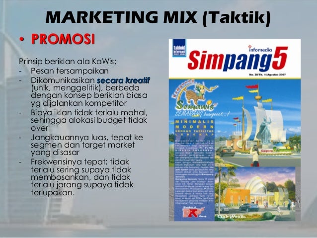 Marketing Plan for Property