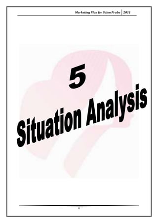 Marketing Plan for Salon Praba 2011




  6
 