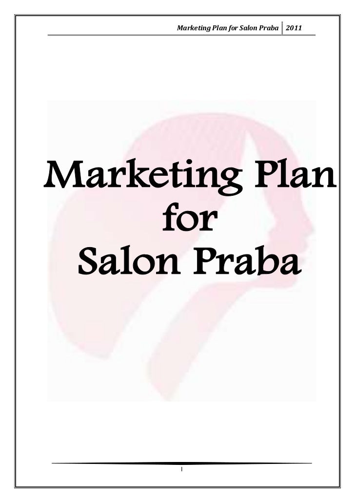 Marketing plan for salon praba