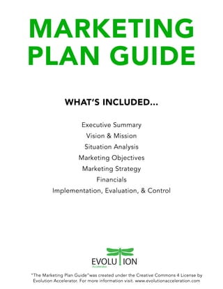 Marketing Plan Guide Outline