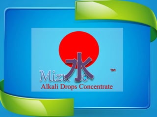 TM
Alkali Drops Concentrate
 