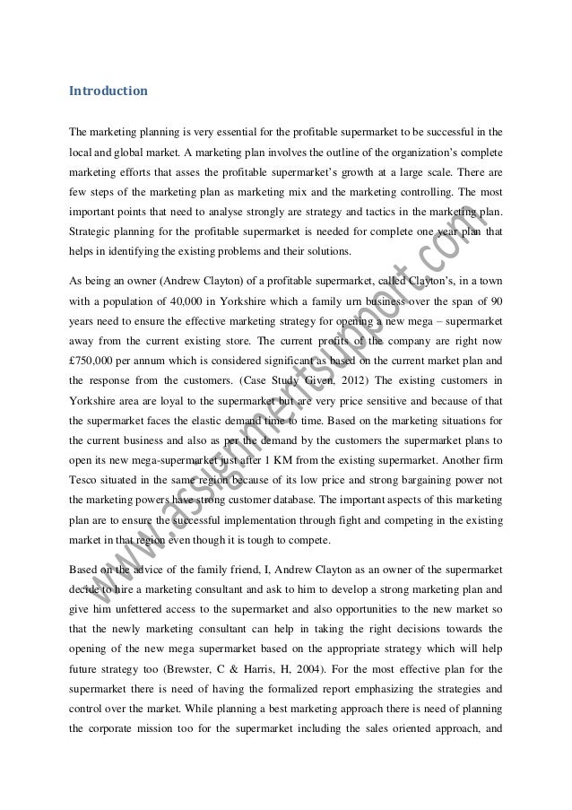 marketing essay writing