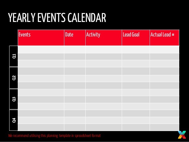 Year Calendar Of Events : Recruitment marketing guide Year Calendar Of Events : Recruitment marketing guide