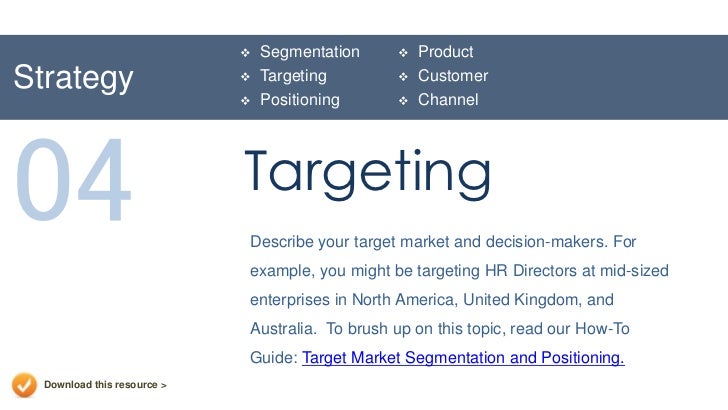 Target market segment strategy | chron.com
