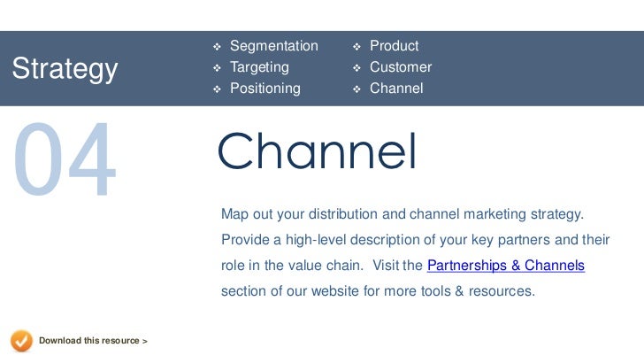 marketing plan presentation template