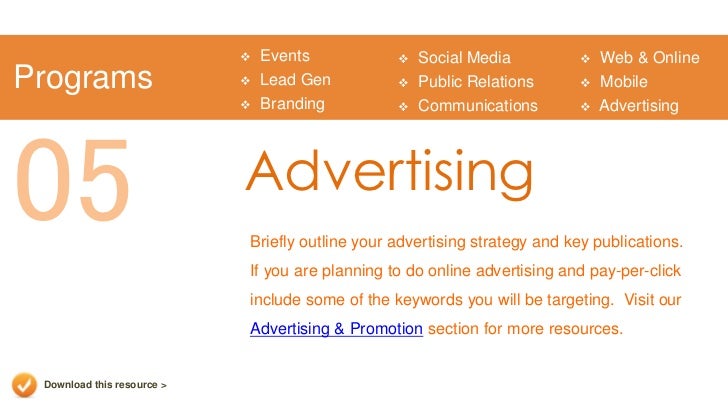 sample advertising plan magdalene project org advertising plan template