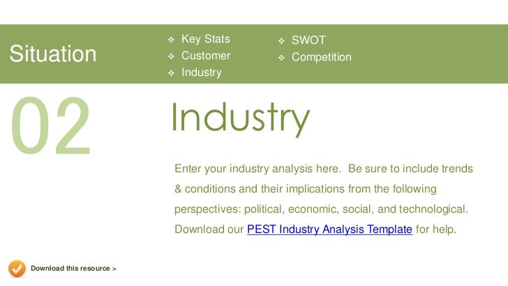industry analysis template
