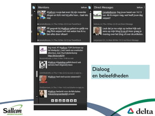 Dialoog
en beleefdheden
 