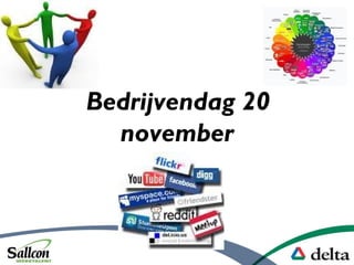 Bedrijvendag 20
november
 