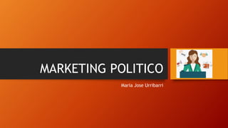 MARKETING POLITICO
Maria Jose Urribarri
 