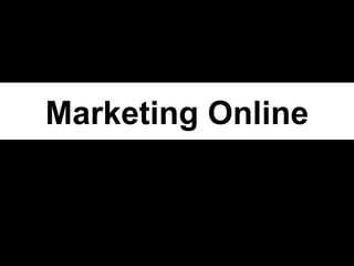 Marketing Online Distribuido Bajo Licencia  Creative Commons Reconocimiento - No comercial - Compartir bajo la misma licencia 3.0 