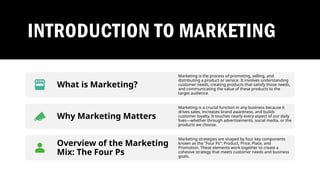 The Four P's of Marketing are key to creating a successful marketing ...