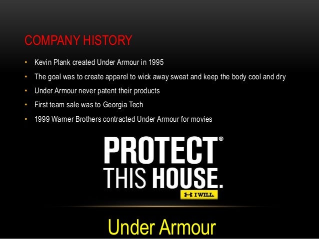 under armour company history