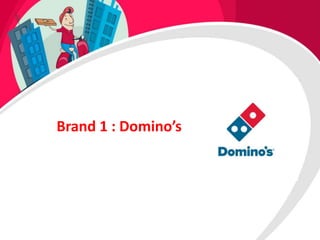 Brand 1 : Domino’s
 