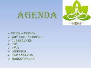 AGENDARISQVISION & MISSION