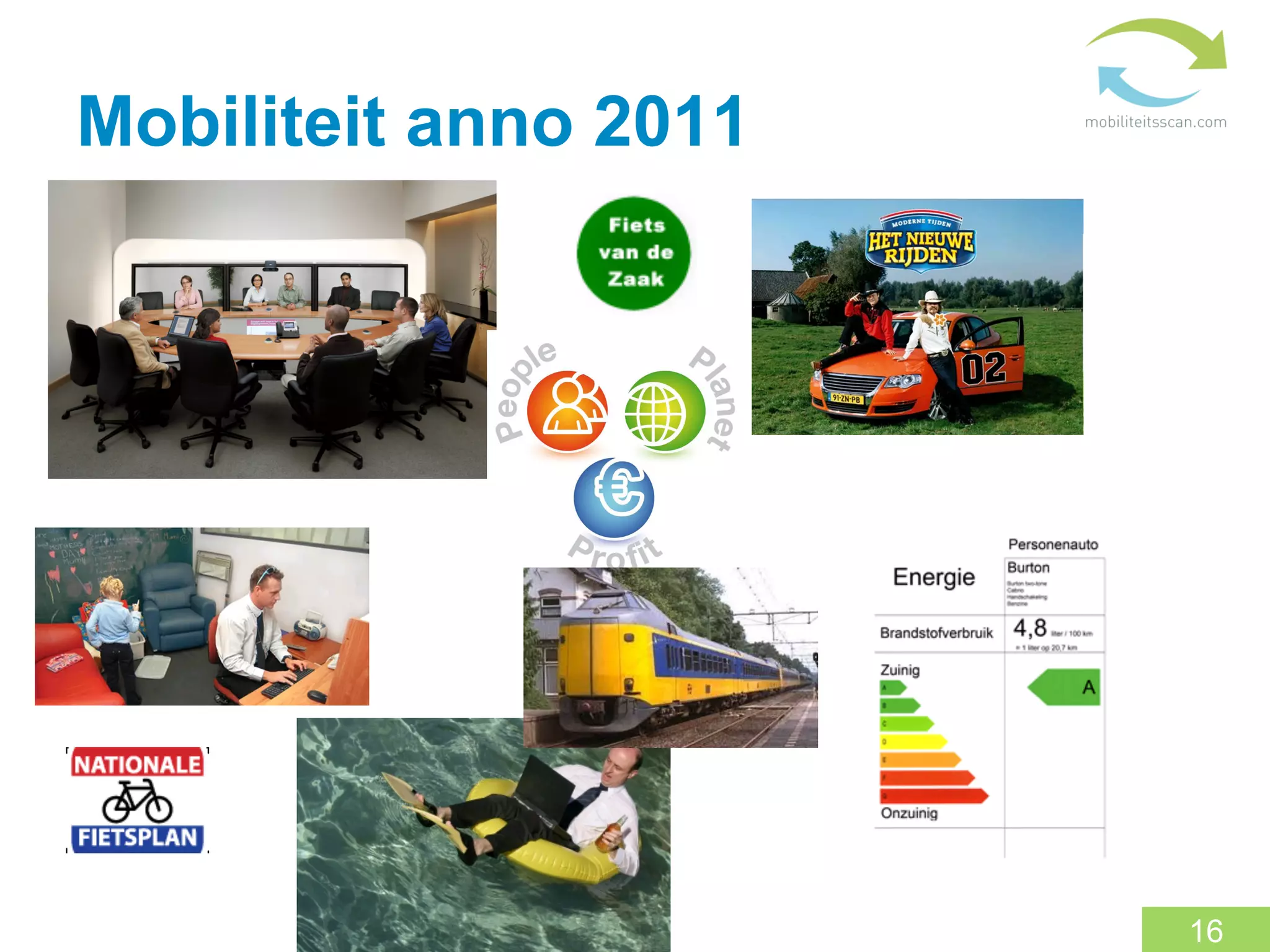 Mobiliteit anno 2011




                       16
 