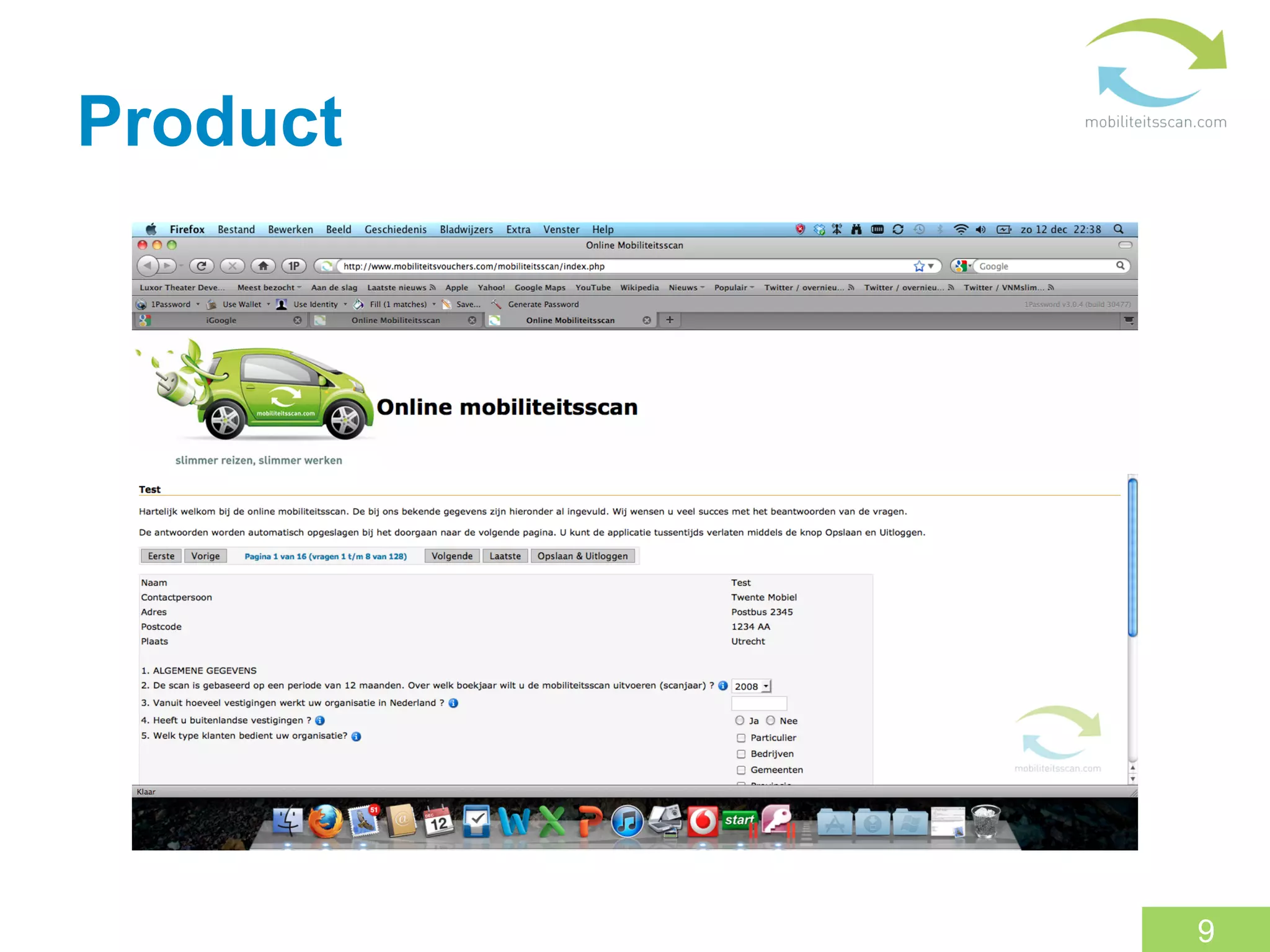 Product




          9
 