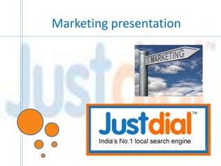 Marketing presentation
 