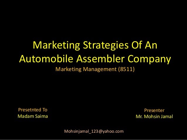 Marketing Strategies Of Audi With Marketing Mix