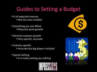 Promote your product based on consumer needsImportance of MarketingResearch and development