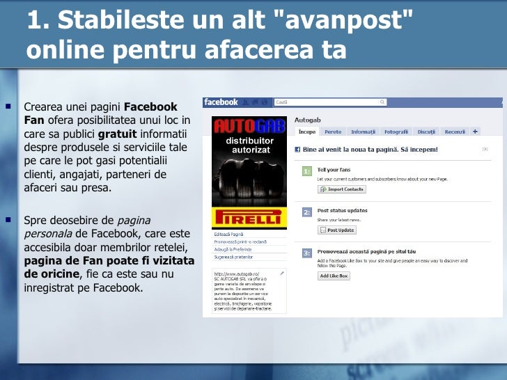 Marketing Prin Facebook