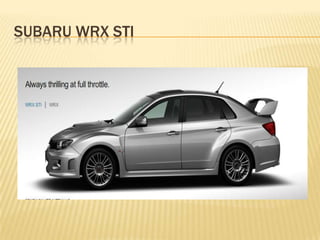 Subaru wrxsti