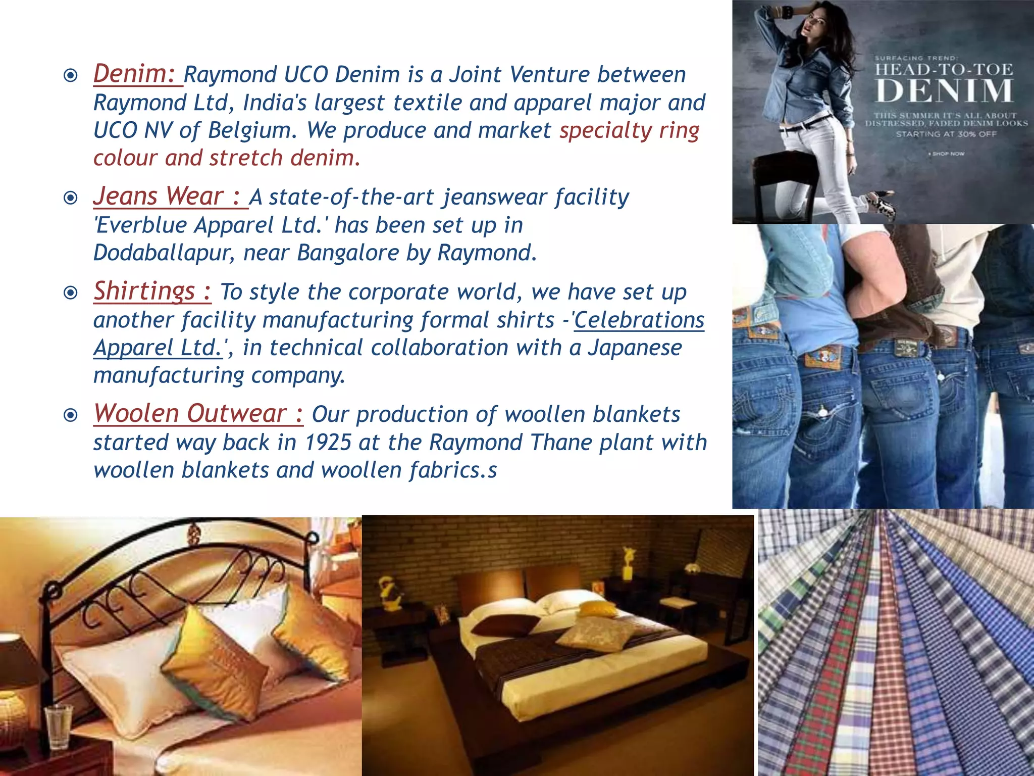 Marketing project on Raymond | PPTX