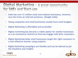 Business Plan for a Mumbai Based Digital Marketing Company | PPTX