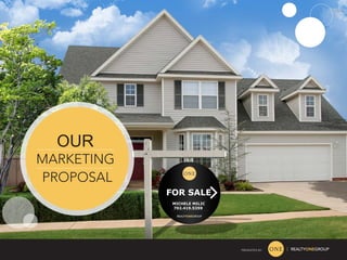 YOUR
MARKETING
PROPOSAL
PRESENTED BY:
OUR
FOR SALE
MICHELE MILIC
702.419.5359
 