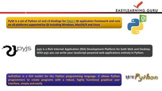 Python Online From EasyLearning Guru | PPTX | Programming Languages ...