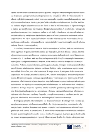 Marketing de Relacionamento