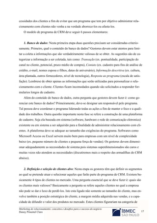 Marketing de Relacionamento