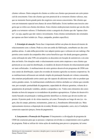 Marketing de Relacionamento