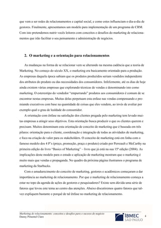 Marketing de Relacionamento