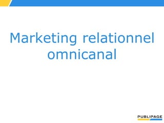 Marketing relationnel 
omnicanal 
 