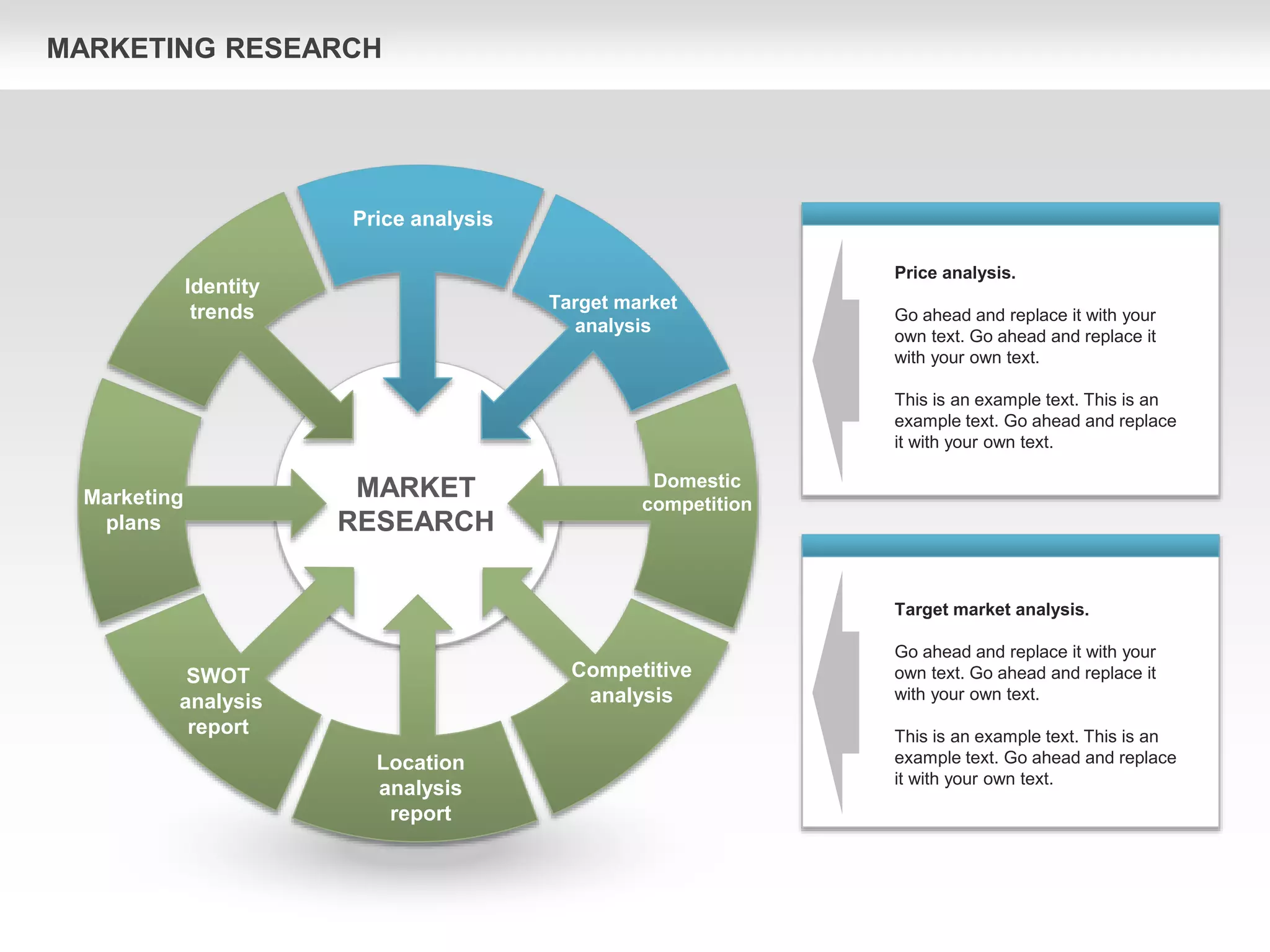 Marketing Research Process Diagrams (for PowerPoint and Google Slides ...