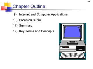 8-4
Chapter Outline
9) Internet and Computer Applications
10) Focus on Burke
11) Summary
12) Key Terms and Concepts
 