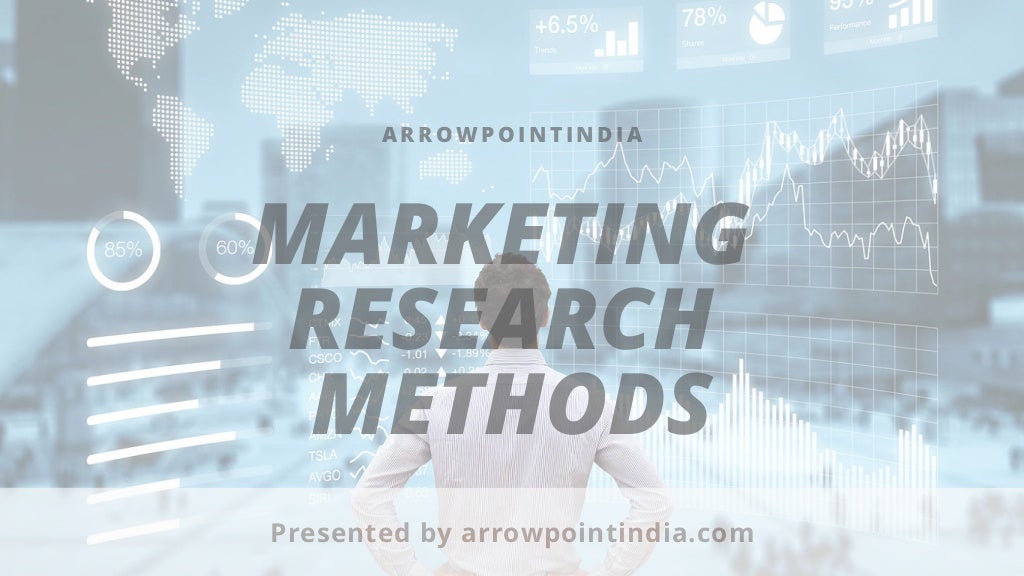 Marketing research methods