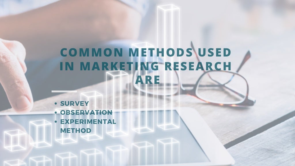 Marketing research methods