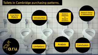 Marketing Research on How Toilets add as a Competitive Advantage