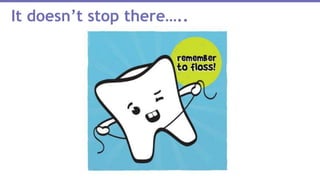 It doesn’t stop there…..
 