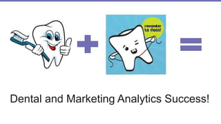 Dental and Marketing Analytics Success!
 