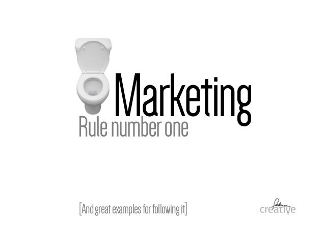 no explaining number rule 1 Rule Marketing Two) (And One Number