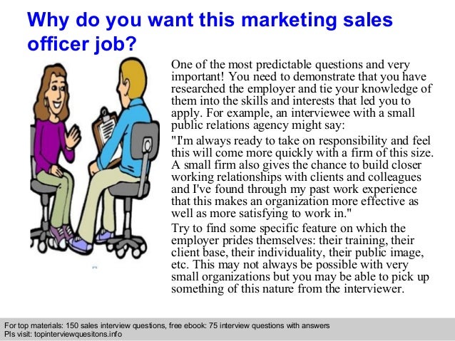 sales and marketing interview questions