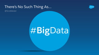 There’s No Such Thing As…
@Scobleizer
#BigData
 