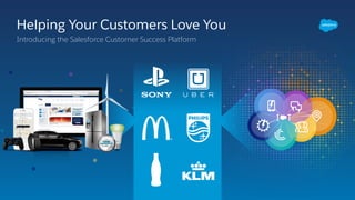 Introducing the Salesforce Customer Success Platform
Helping Your Customers Love You
 