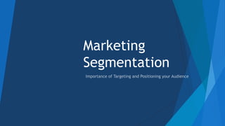 Marketing
Segmentation
 